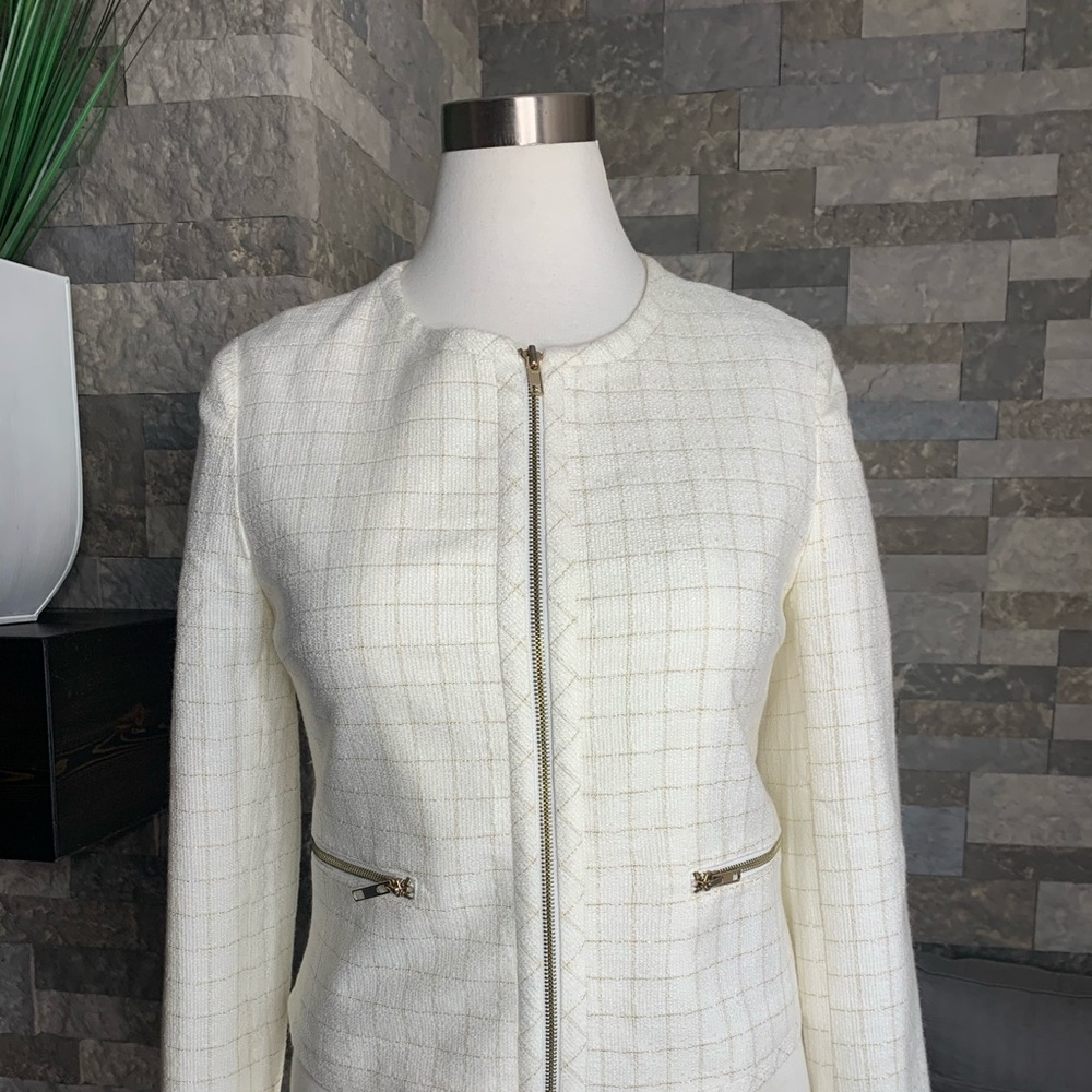 Forever 21 zipper blazer